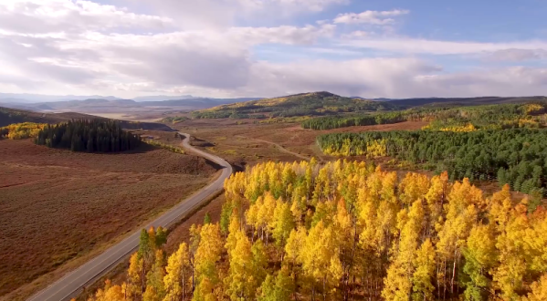 The Stunning Colorado Aerial Footage That Has Everyone Talking