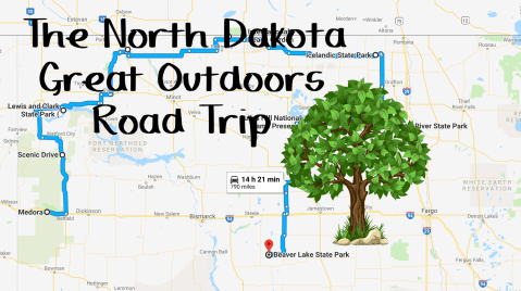 Take This Epic Road Trip To Experience North Dakota's Great Outdoors