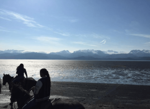 Ride A Horse Down A Beach In Alaska For A Dream Come True