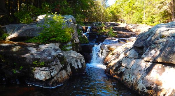 Glendale Falls Waterfall Hike Is A Beautiful Trail In Massachusetts