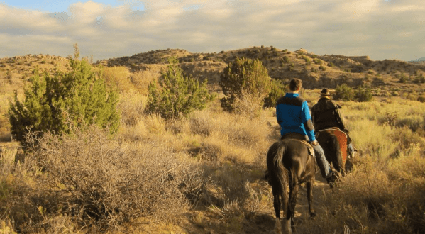 Take This Scenic Canyon Tour By Horseback In New Mexico For An Unforgettable Adventure