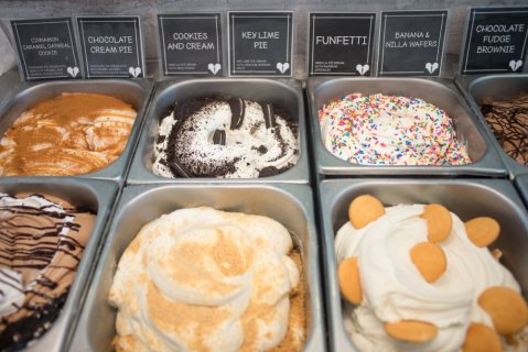 Chow Down On 26 Delicious Flavors At Boombalatti's Homemade Ice Cream In North Carolina