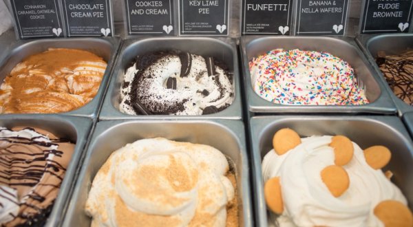 Chow Down On 26 Delicious Flavors At Boombalatti’s Homemade Ice Cream In North Carolina