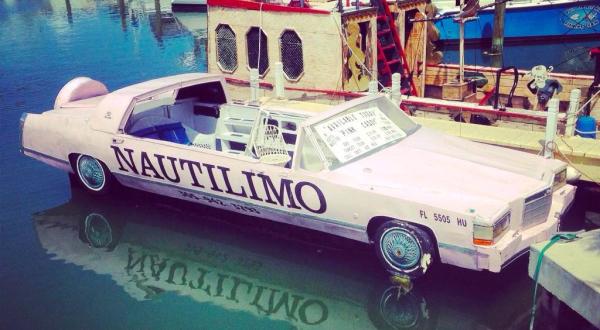 You Can Now Cruise The Florida Keys In A Floating Pink Limo