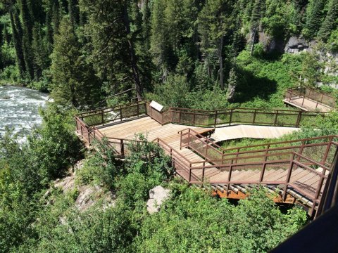This Beautiful Boardwalk Trail In Idaho Is The Most Unique Hike Around