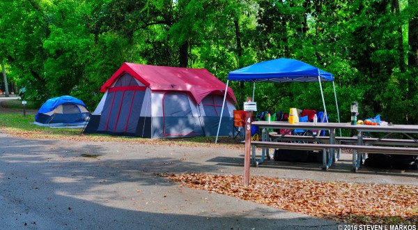 Pitch A Tent At The Mississippi Campground That Was Just Named One Of The Nation’s Best