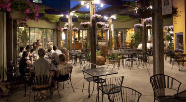 The Patio Dining At This Hidden Oasis In Utah Is A Garden Paradise