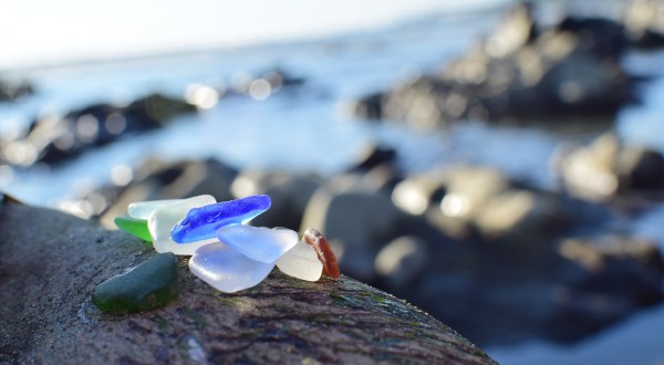 You’ll Want To Visit These 8 Beaches For The Most Beautiful Rhode Island Sea Glass