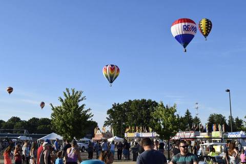 Spend The Day At This Hot Air Balloon Festival In Michigan For A Uniquely Colorful Experience