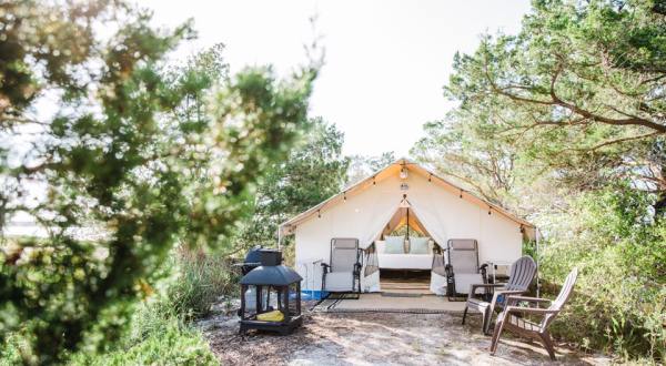 This Solar Powered, Luxury Glamping Experience On A Georgia Private Island Will Be An Overnight Trip You’ll Never Forget