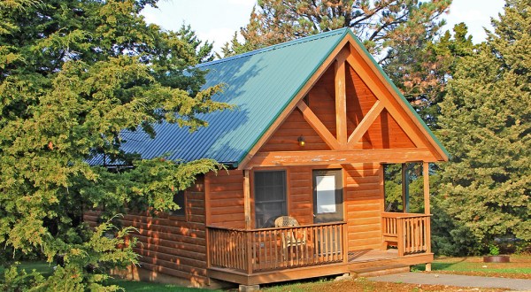 This Log Cabin Campground In Kansas May Just Be Your New Favorite Destination