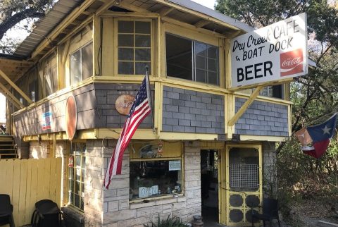 Blink And You'll Miss This Unique Dive Bar In Austin Which Has Been Standing For Over 60 years