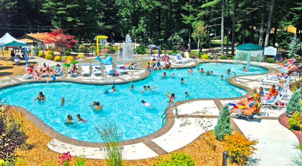 A Waterpark Campground In Massachusetts, Pine Acres Family Resort Belongs On Your Summer Bucket List
