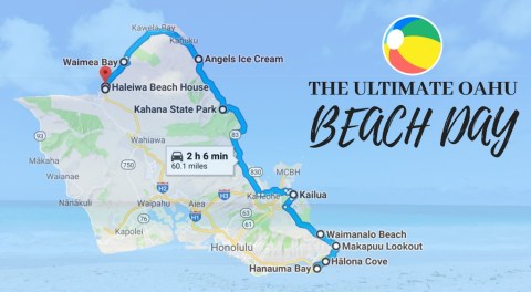 This Road Trip Will Give You The Best Hawaii Beach Day You've Ever Had
