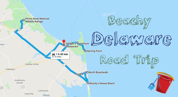 This Road Trip Will Give You The Best Delaware Beach Day You’ve Ever Had