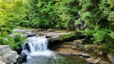 This Secluded Waterfall In Vermont Might Just Be Your New Favorite Swimming Spot