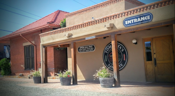 Dine Inside An Old Train Station At This Incredible Northern New Mexico Restaurant