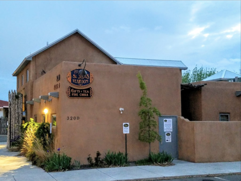 The Elegant Tea Room In New Mexico That Will Transport You To Another Era