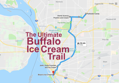 This Mouthwatering Ice Cream Trail In Buffalo Is All You've Ever Dreamed Of And More