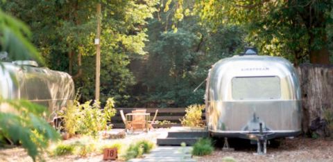 You'll Love Spending The Night At This Vintage Trailer Resort On The West Coast