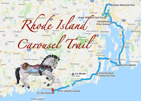 There's A Carousel Trail In Rhode Island And It's Everything You've Ever Dreamed Of