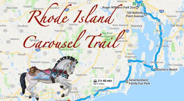 There’s A Carousel Trail In Rhode Island And It’s Everything You’ve Ever Dreamed Of