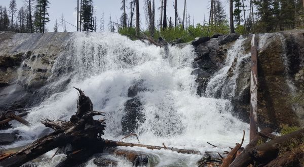 The Hike To This Secluded Waterfall In Montana Is Positively Amazing