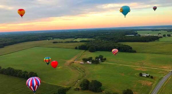 Spend The Day At This Hot Air Balloon Festival In Maryland For A Uniquely Colorful Experience