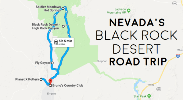 See The Very Best Of Nevada’s Black Rock Desert In One Day On This Epic Road Trip