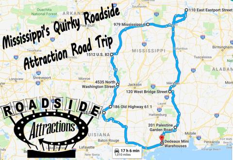 Take This Quirky Road Trip To Visit Mississippi’s Most Unique Roadside Attractions
