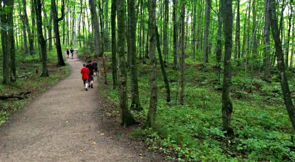 This Quaint Little Trail Is The Shortest And Sweetest Hike In Michigan