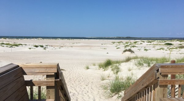 You’ll Love This Secluded North Carolina Beach With Miles And Miles Of White Sand