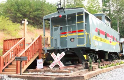 Sleep In A Restored Caboose When You Visit This Gorgeous Ranch In North Carolina