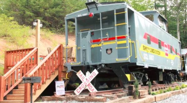 Sleep In A Restored Caboose When You Visit This Gorgeous Ranch In North Carolina