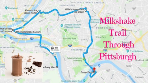 Follow This Pittsburgh Milkshake Trail For The Ultimate Summer Day Trip
