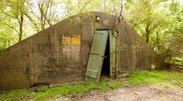 There’s A Hike In Louisiana That Leads You Straight To Some Abandoned WWII Ammunition Magazines