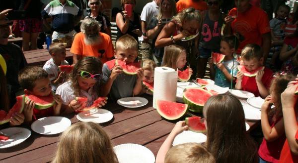 The Tiny Ohio Town That Transforms Into A Watermelon Wonderland Each Year