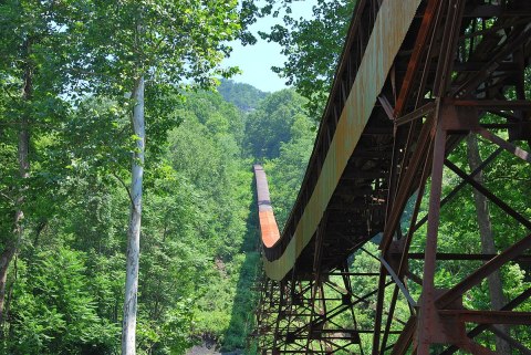 Explore The Abandoned Town Of Nutallburg On These Three Scenic Hikes In West Virginia