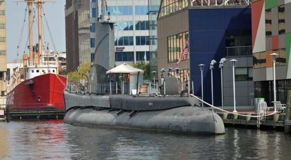Stay Overnight On A Historic Submarine Right Here In Maryland