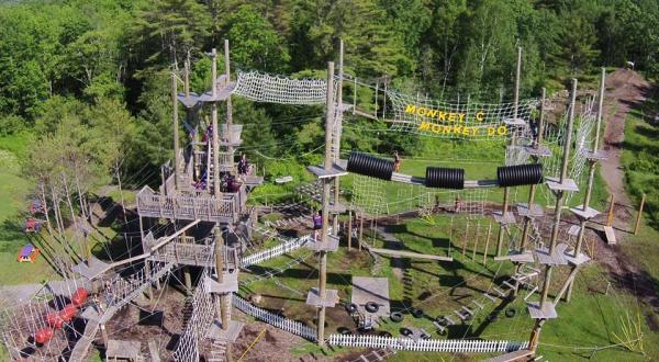 This Giant Jungle Gym Hiding In Maine Will Bring Out The Adventurer In You