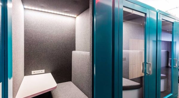 These Private Airport Work Booths Are What You’ve Been Longing For