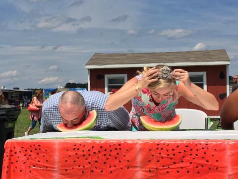 The Tiny Delaware Town That Transforms Into A Watermelon Wonderland Each Year