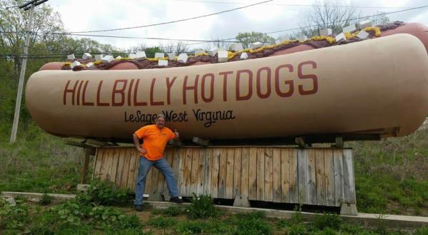 Devour A 1-Pound Hot Dog At Hillbilly Hot Dogs, A Spectacular Restaurant In West Virginia