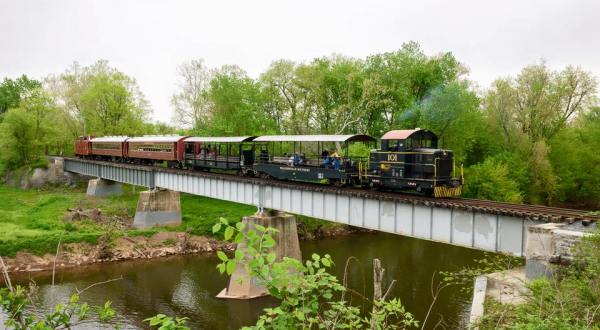 Ride The Rails Through Maryland’s Countryside On This Historic Train