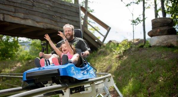 Ride Through The Woods Like Never Before On This Incredible Mountain Coaster In Vermont