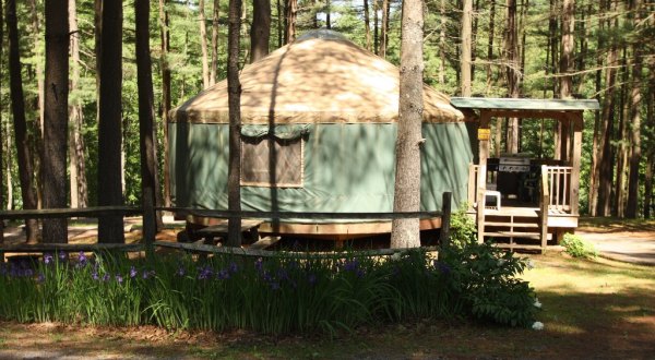 Stay In This Unparalleled Pennsylvania Yurt For A Night Of Pure Magic