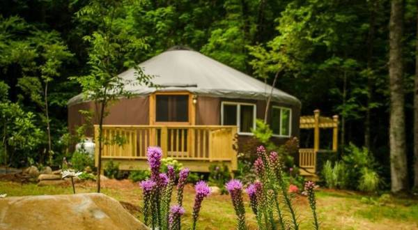 Stay In This Unparalleled North Carolina Yurt For A Night Of Pure Magic
