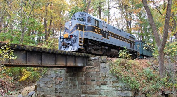 Ride The Rails Through Pennsylvania’s Countryside On This Historic Train