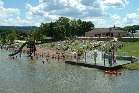 The Natural Waterpark In Ohio That's The Perfect Place To Spend A Summer's Day