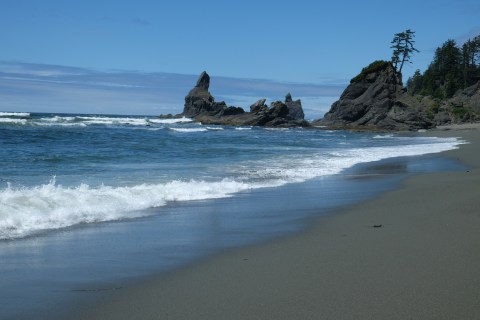 You'll Love This Secluded Washington Beach With Miles And Miles Of Sand